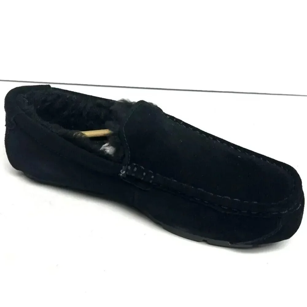Koolaburra Men's Tipton Slippers Black Suede Size 8 M